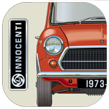 Innocenti Mini Cooper 1300 1973-75 Coaster 7